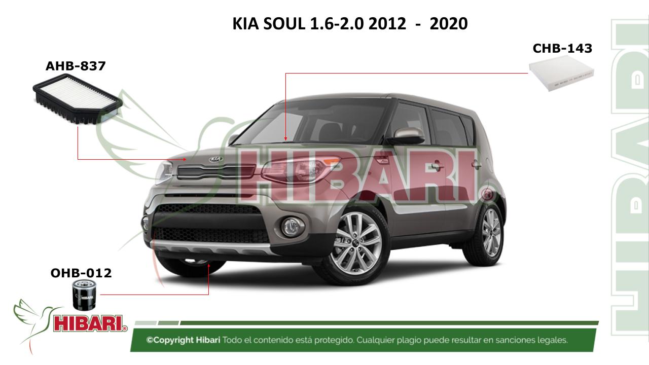 Lee más sobre el artículo KIA SOUL 1.6-2.0 2012  –  2020